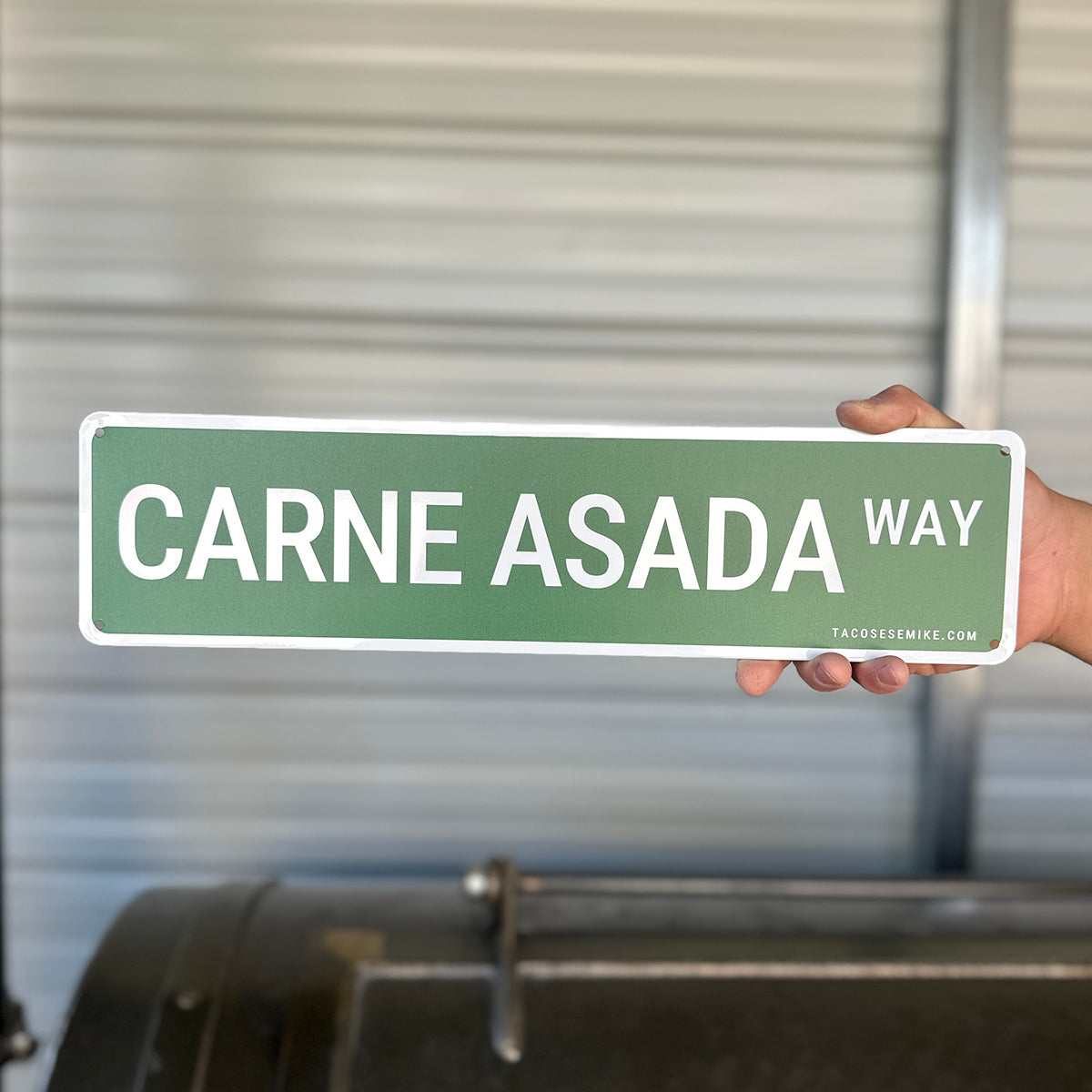CARNE ASADA WAY - Metal Street Sign