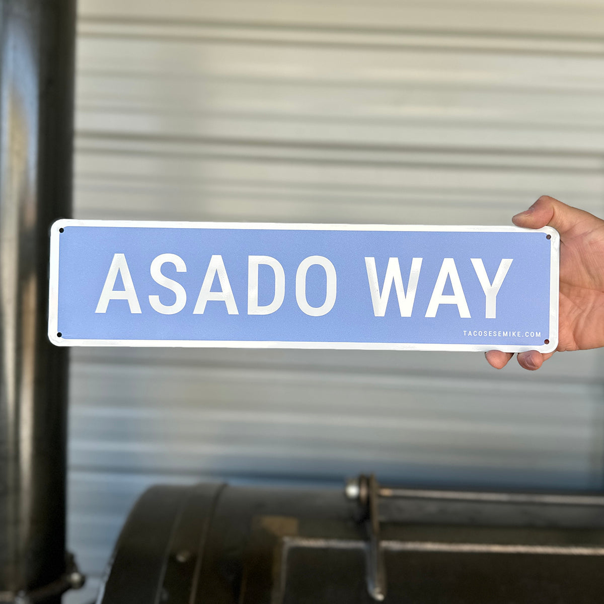 ASADO WAY - Metal Street Sign