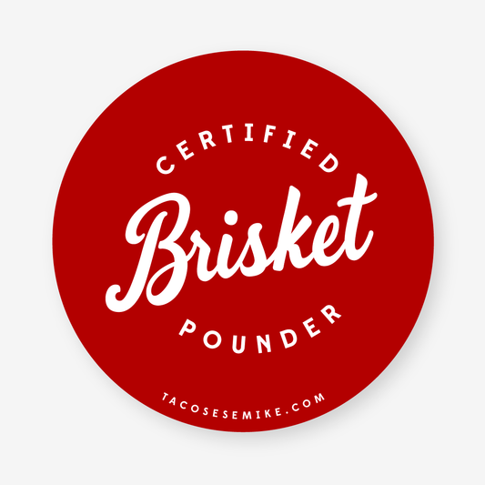 Certified Brisket Pounder Sticker