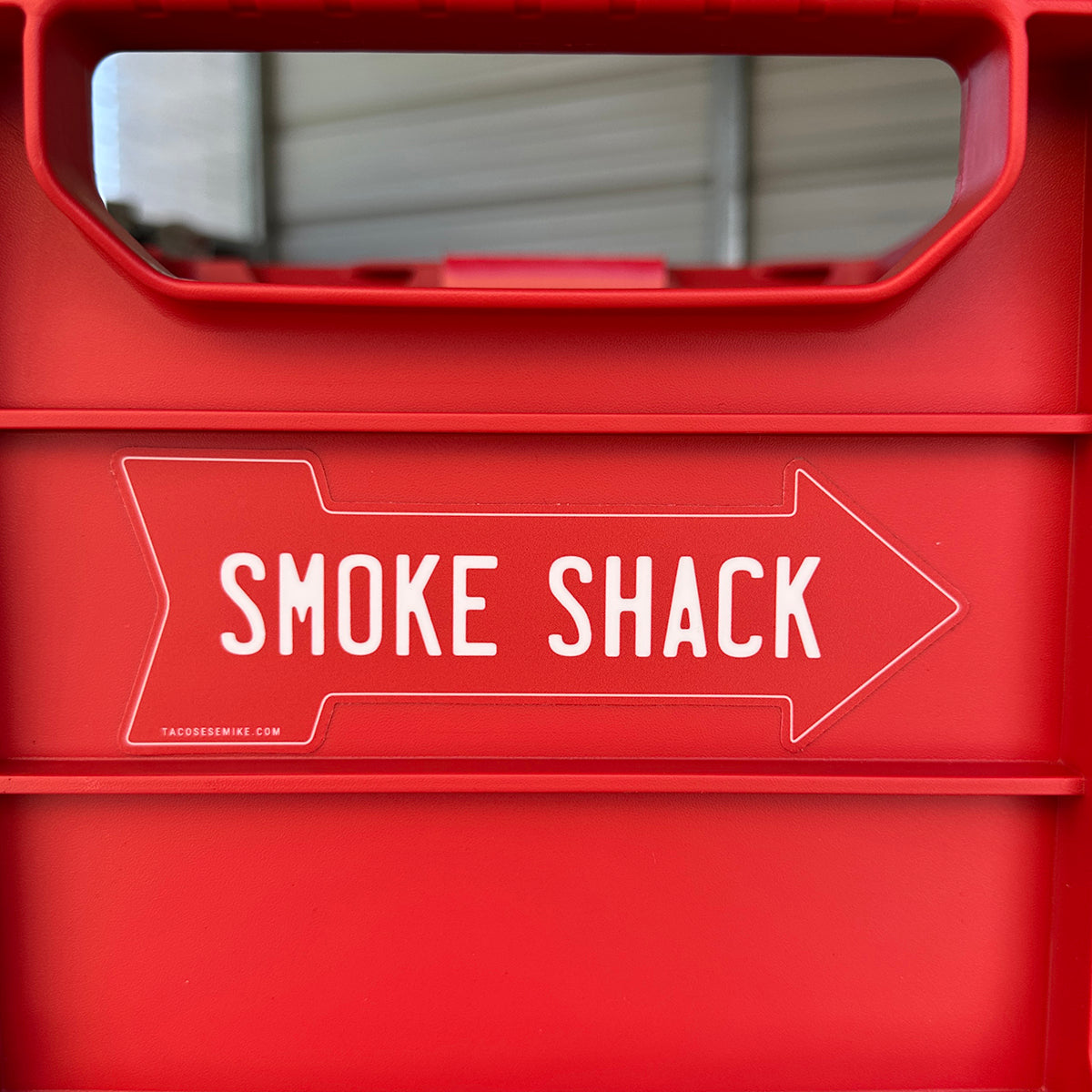Smoke Shack Mini Sign Sticker
